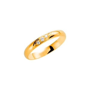 203-3 4.3 Gold - Wedding & engagement rings - Schalins - Scandinavian design - Nordic Spectra