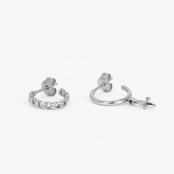 Mini Dove Hoop Silver - Emma Israelsson - Snabb frakt & paketinslagning - Nordicspectra.se
