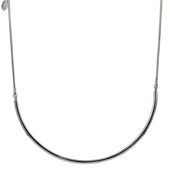 KAJSA Kort Halsband Stål - Astrid & Agnes - Snabb frakt & paketinslagning - Nordicspectra.se