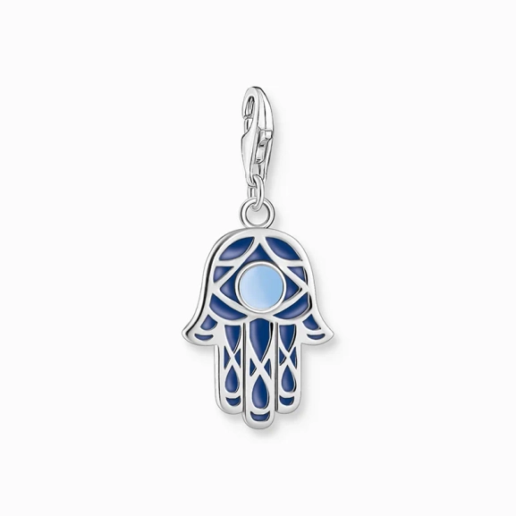 Charm-Anhänger blaue Fatima´s Hand Silber - Thomas Sabo - Nordic Spectra