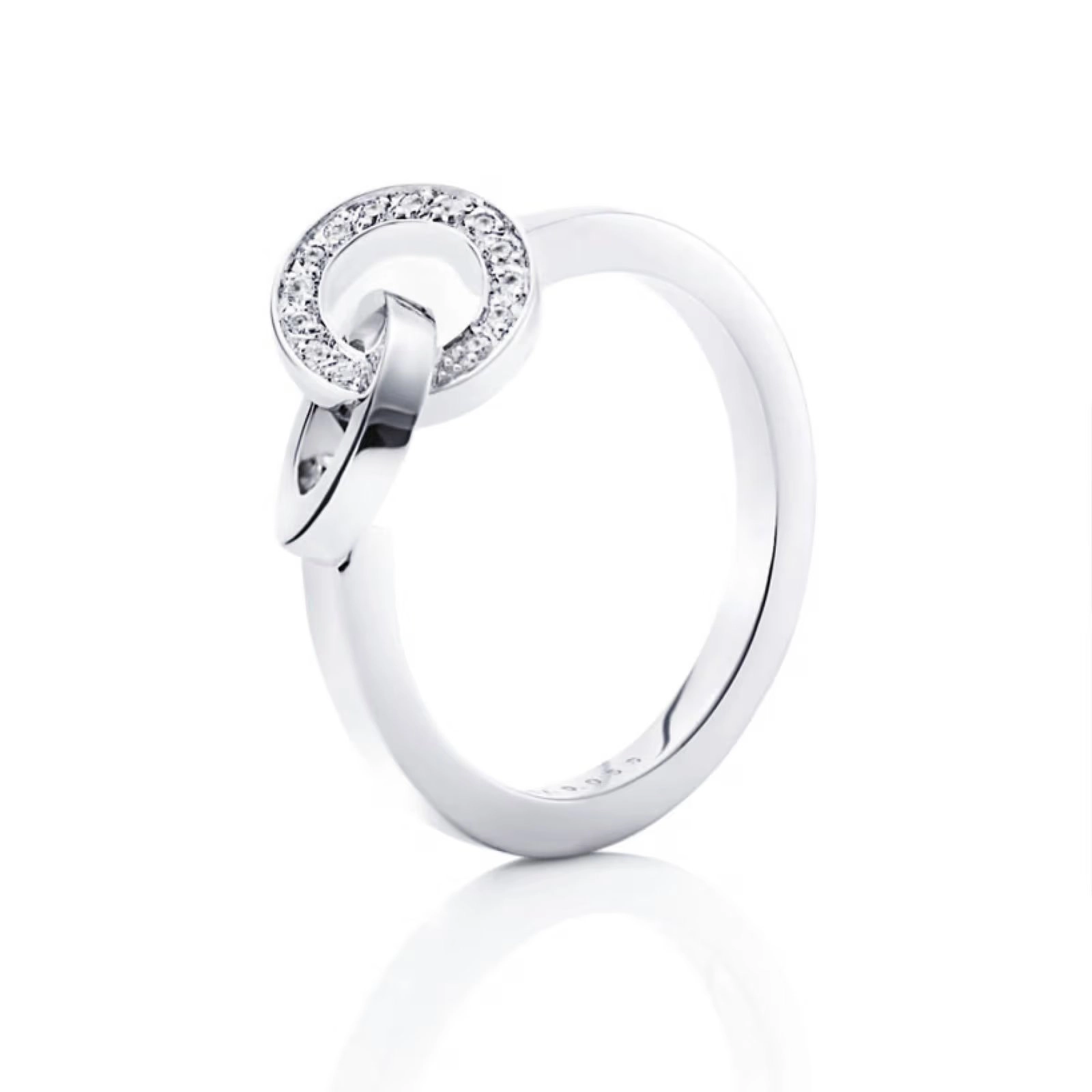 Efva Attling - You & Me Ring White Gold