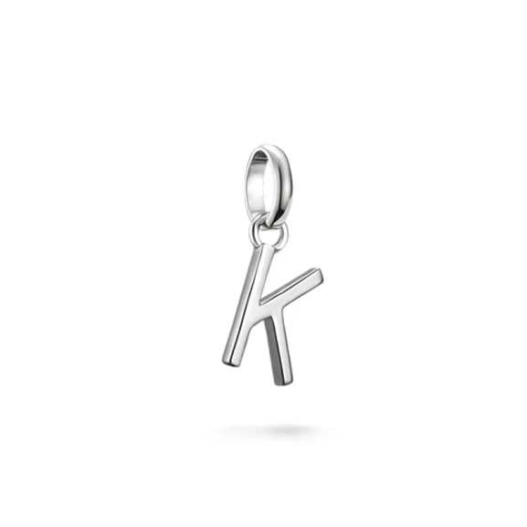 Charm-Anhänger Buchstabe K Connect Silber - Thomas Sabo - Nordic Spectra