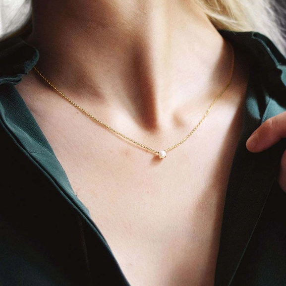 Petite Pearl Necklace Gold - Drakenberg/Sjölin - Suuri valikoima & ilmainen lahjapaketointi - Nordicspectra.fi