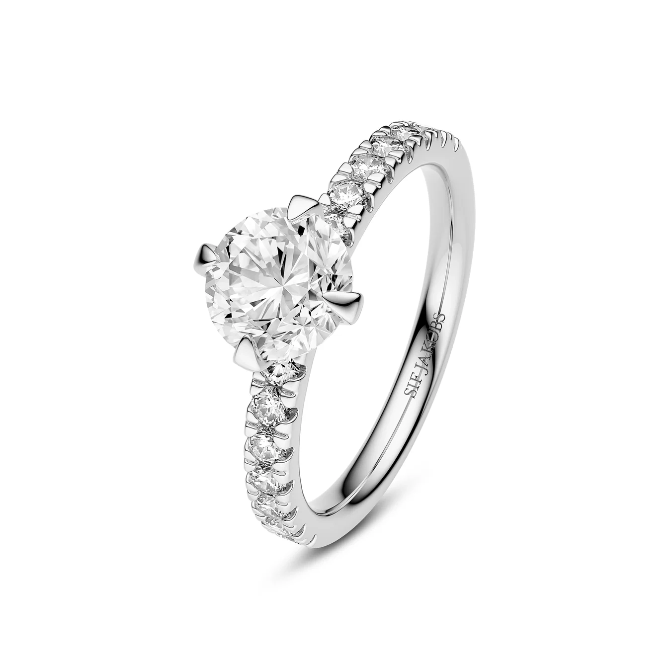 Venice Solitaire Altro Ring 14K Vitguld 1.30ct