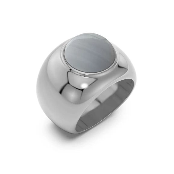 Agatha Ring Grey Steel - Edblad - Snabba leveranser - Gratis paketinslagning