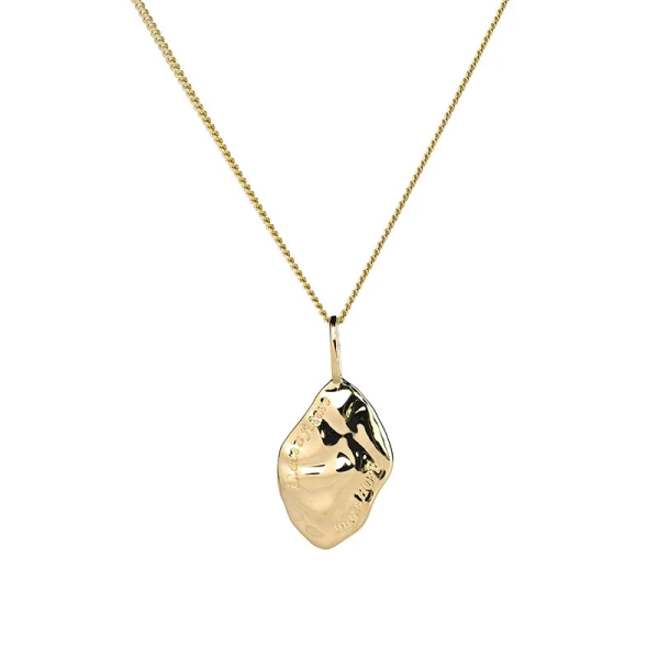 Pebble Necklace Small Gold från Emma Israelsson