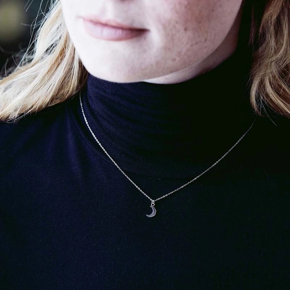 Bright Night Necklace Short Steel - Edblad - Snabb frakt & paketinslagning - Nordicspectra.se