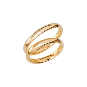 SR1045-3 Gold - Wedding & engagement rings - Schalins - Scandinavian design - Nordic Spectra