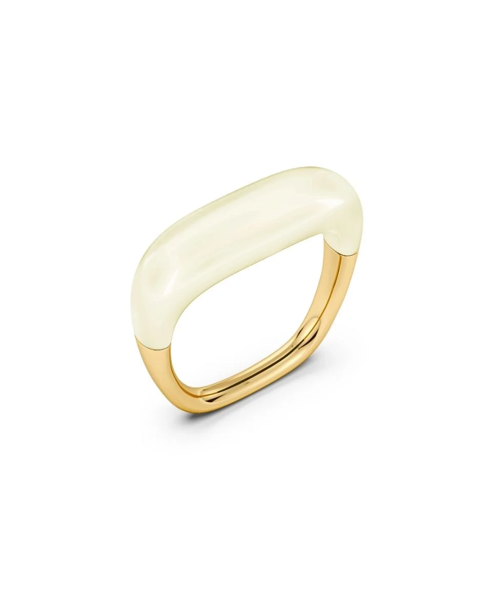 Edblad - Lore Ring Offwhite Gold