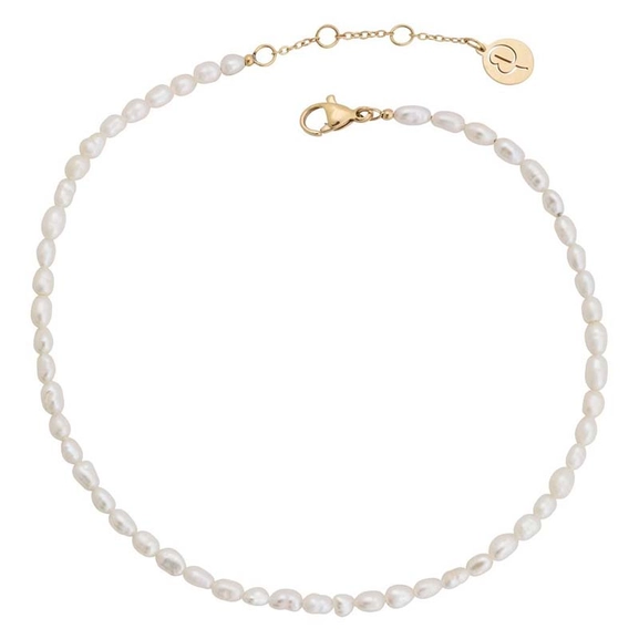 Collier Pearl Anklet White Gold - Edblad - Snabb frakt & paketinslagning - Nordicspectra.se