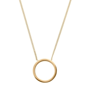 Circle Necklace Small Gold - Edblad - Snabb frakt & paketinslagning - Nordicspectra.se