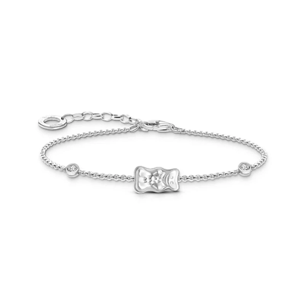 Armband mit HARIBO Goldbär und Steinen Silber - Thomas Sabo - Nordic Spectra