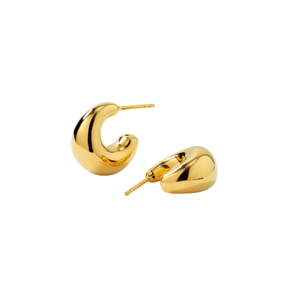 Bolded Little Sis Earrings Gold - Syster P - Snabb leverans & Gratis paketinslagning - Nordic Spectra