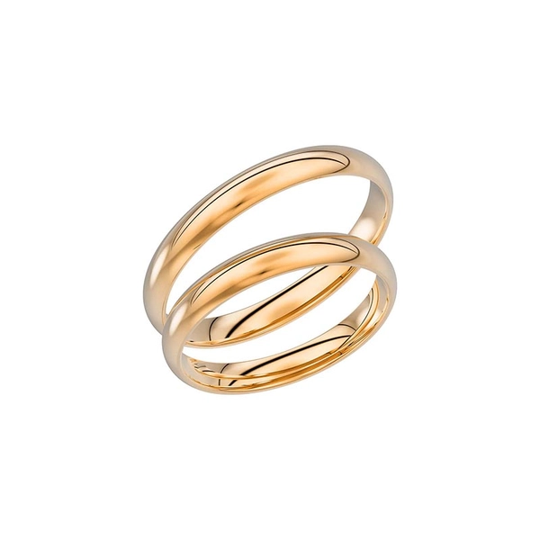 92-3 Gold - Wedding & engagement rings - Schalins - Scandinavian design - Nordic Spectra