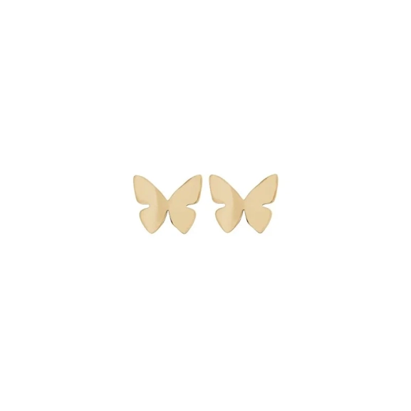 Papillon Studs Kids Gold - Edblad - Snabb leverans - Gratis paketinslagning