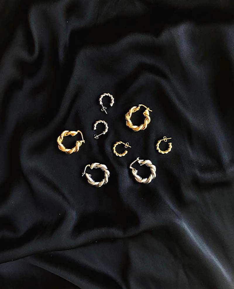 Victory Big Twin Ear Silver -CU Jewellery - Snabb frakt & paketinslagning - Nordicspectra.se