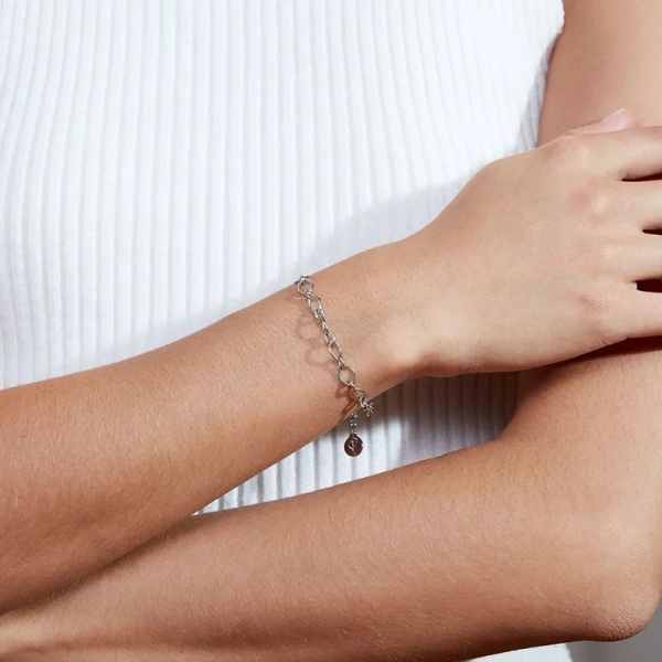 Carreau Chain Bracelet Steel - Edblad - Snabb leverans - Gratis paketinslagning