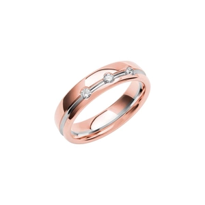 SR4019 Rose Gold/White Gold - Wedding & engagement rings - Schalins - Scandinavian design - Nordic Spectra