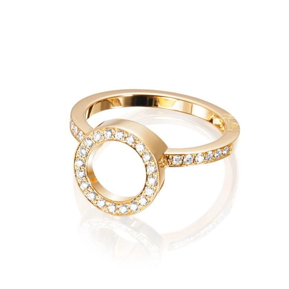 Circle Of Love Ring II Gold - Efva Attling ringar - Snabb frakt & paketinslagning - Nordicspectra.se
