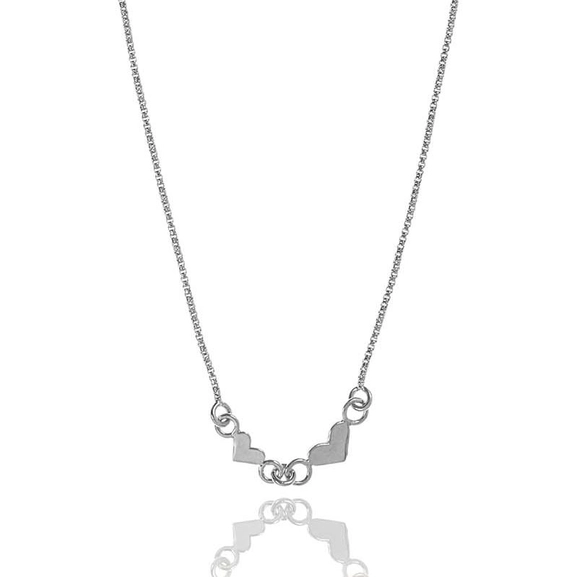 Love Necklace Silver -CU Jewellery - Snabb frakt & paketinslagning - Nordicspectra.se