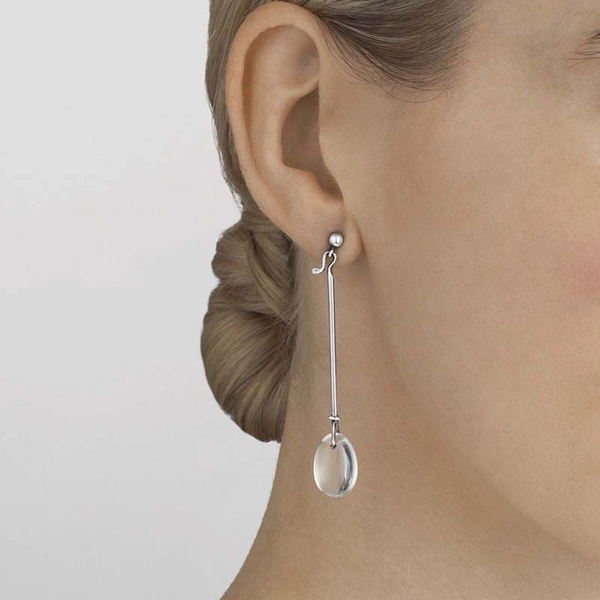 Dew Drop Långa Örhängen Bergkristall - Georg Jensen örhängen - Snabb frakt & paketinslagning - Nordicspectra.se