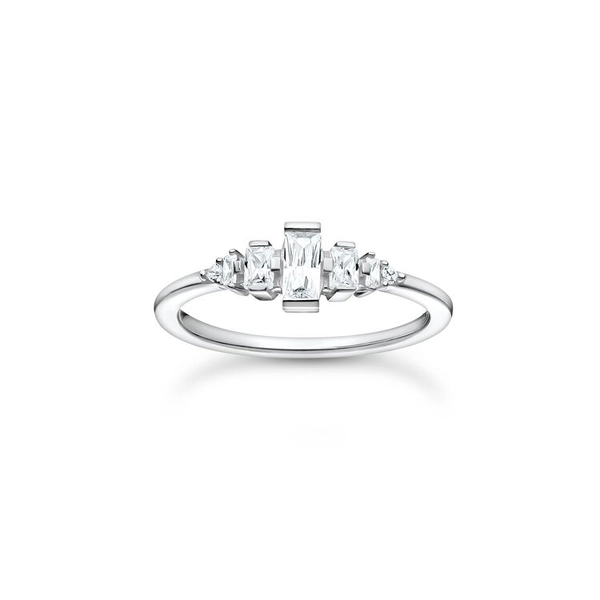 Ring Vintage Baguetteslipade Stenar - Thomas Sabo ringar - Snabb frakt & paketinslagning - Nordicspectra.se