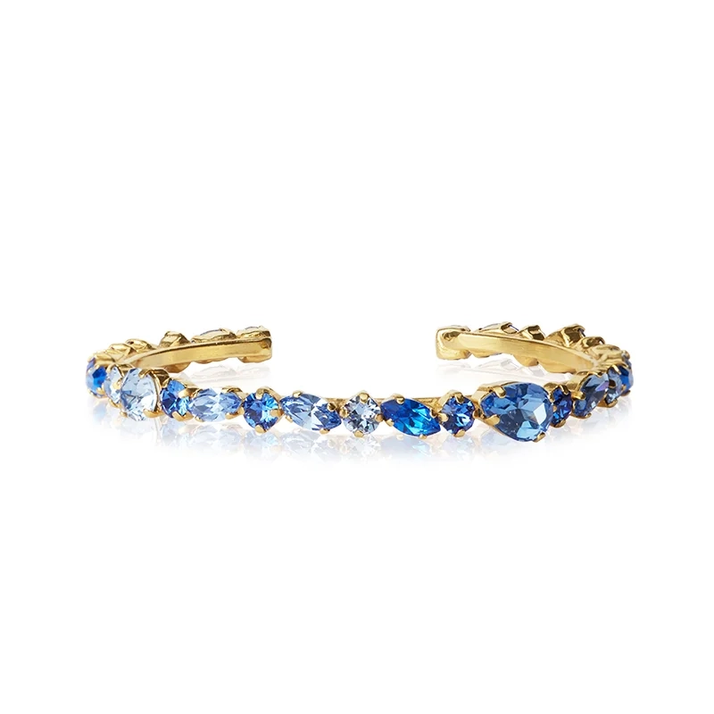 Caroline Svedbom - Antonia Bangle Gold Blue Combo