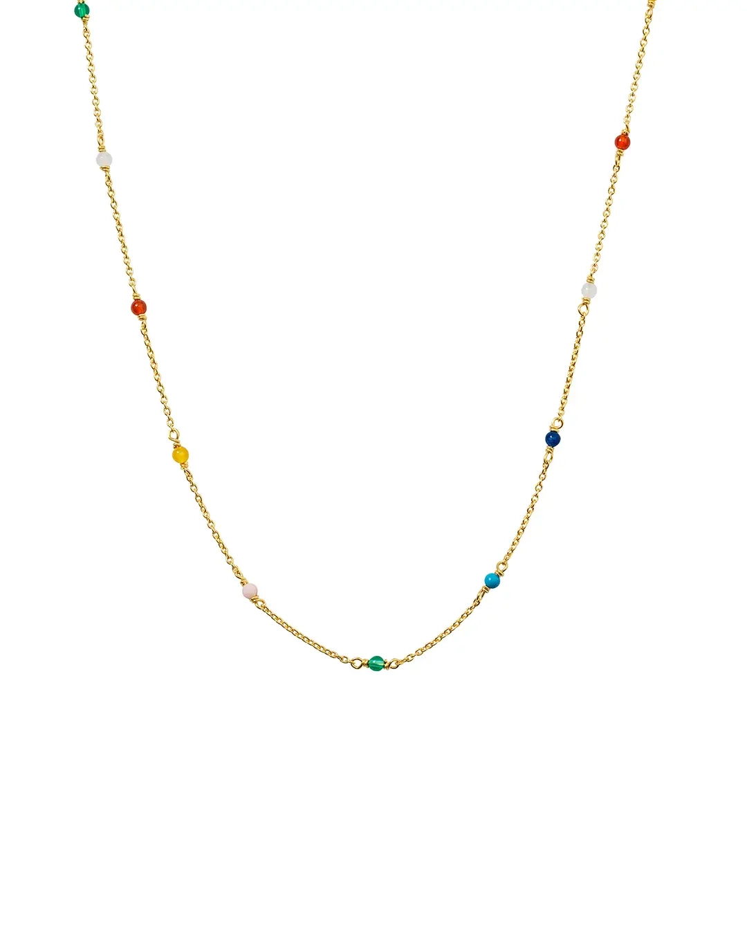 Santa Monica Necklace Gold - Syster P - Snabb leverans & Gratis paketinslagning - Nordic Spectra