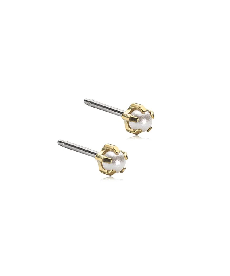 Blomdahl - GT Tiffany Pearl 4 mm White
