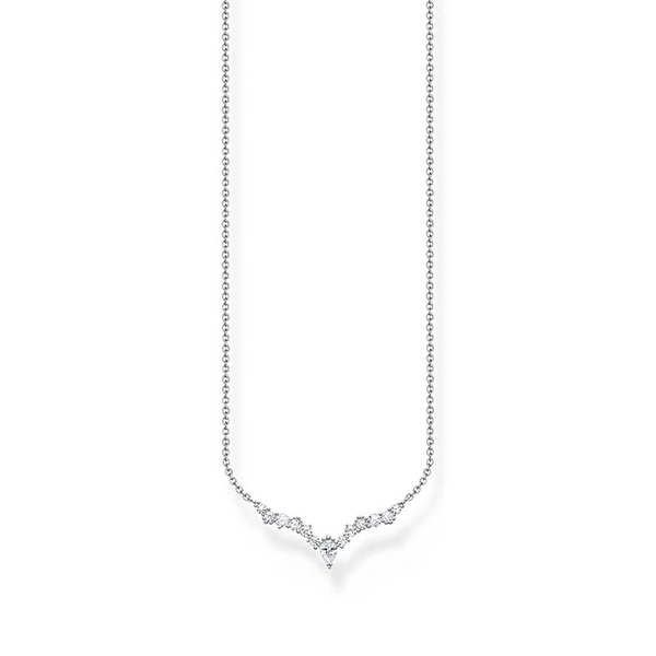 Kette Eiskristalle Silber von Thomas Sabo, Schneller Versand - Nordicspectra.de