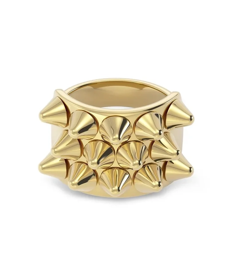 Peak Ring Gold - Edblad - Snabb frakt & paketinslagning - Nordic Spectra