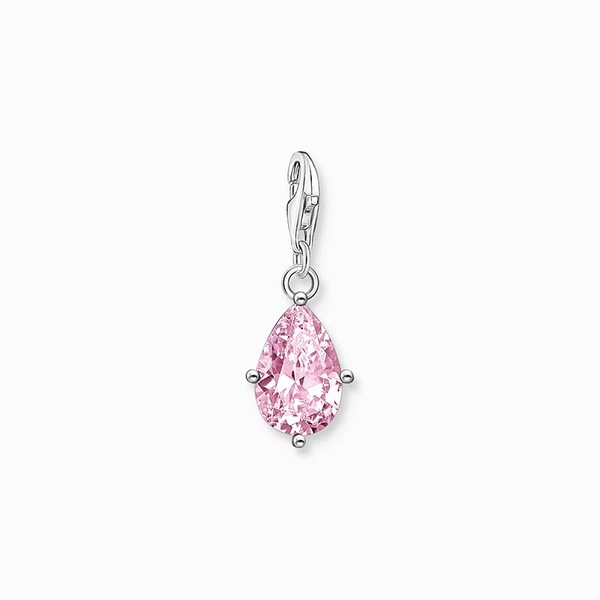 Vaaleanpunainen Pisarakivi Hela - Thomas Sabo - Suuri valikoima & ilmainen lahjapaketointi - Nordic Spectra