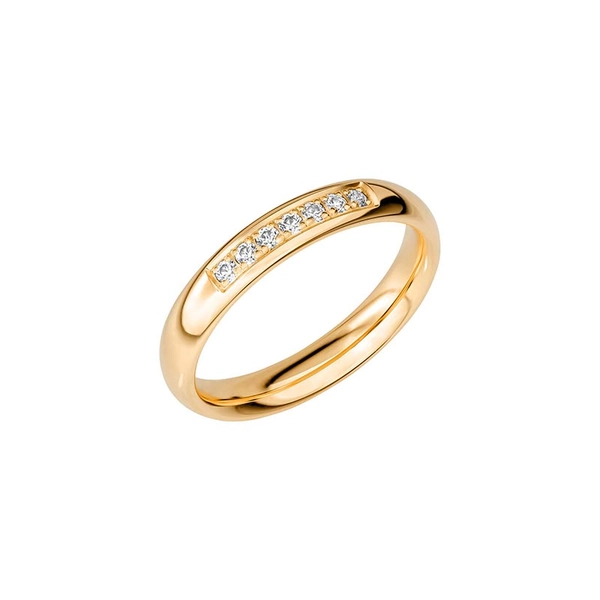 SR2011 Gold - Wedding & engagement rings - Schalins - Scandinavian design - Nordic Spectra