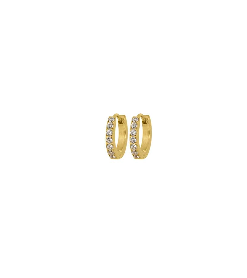 Edblad - Sparkle Mini Hoops Gold