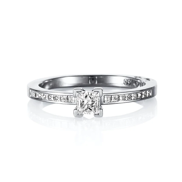 Pop Star Ring White Gold - Efva Attling - Vigsel- & Förlovningsringar