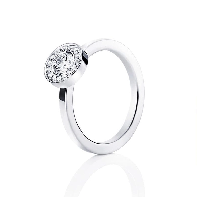 Wedding & Stars Ring 0.40 ct White Gold - Efva Attling ringar - Snabb frakt & paketinslagning - Nordicspectra.se