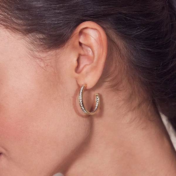 Andorra Earrings Small Gold - Edblad - Snabb frakt & paketinslagning - Nordic Spectra