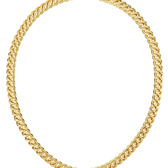 Curb Chain Necklace Gold - Edblad - Snabba leveranser - Gratis paketinslagning