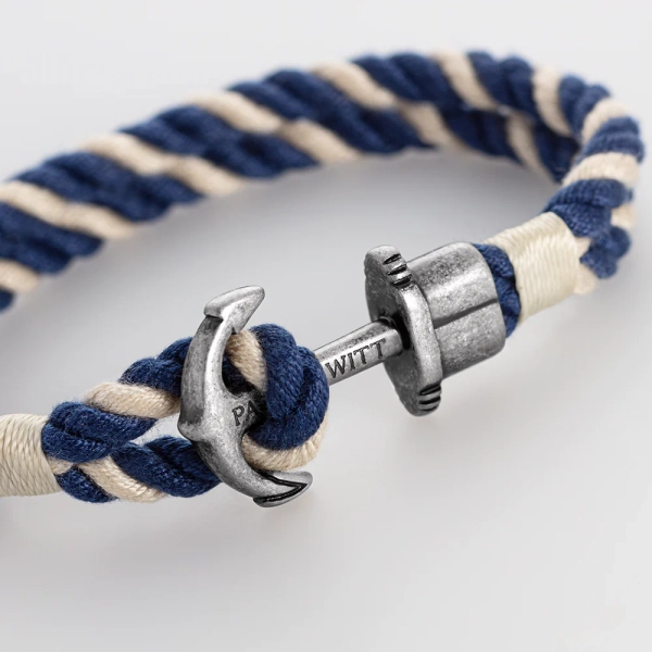 Vintage Phrep Armband Marinblå - Paul Hewitt - Omgående leverans & paketinslagning - Nordic Spectra