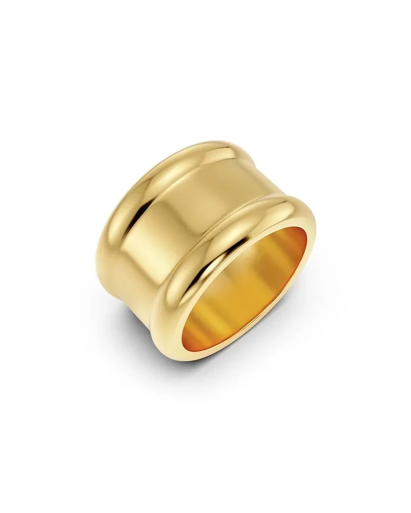 Frame Ring i 14K guldpläterat stål