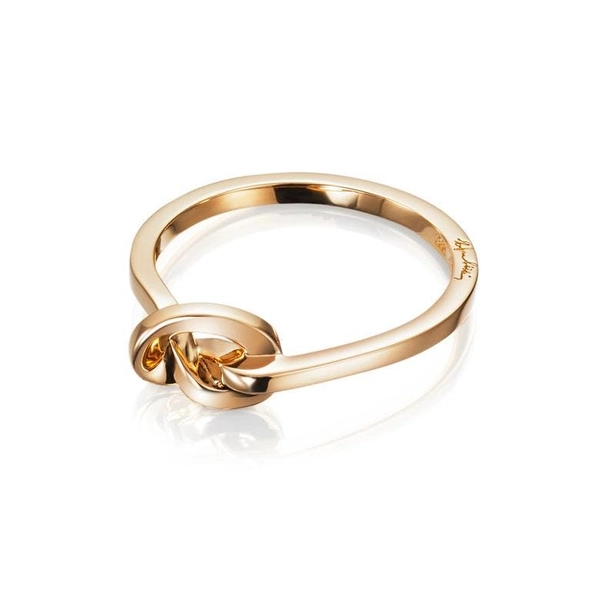 Love Knot Ring Gold von Efva Attling, Schneller Versand - Nordicspectra.de