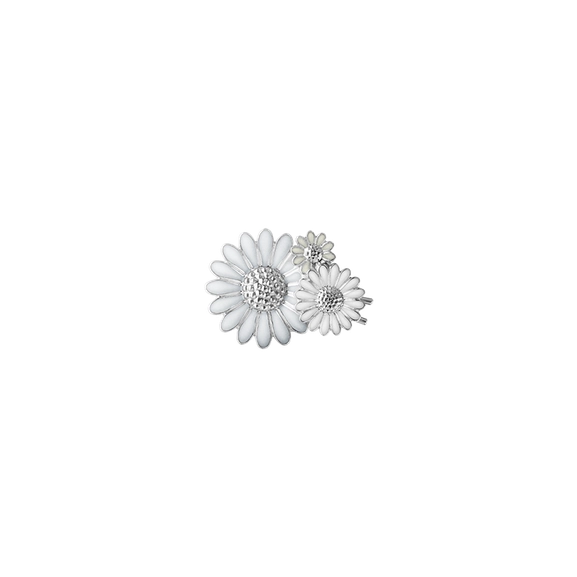 Daisy x Stine Goya White Hair Clip - Georg Jensen - Suuri valikoima & ilmainen lahjapaketointi - Nordicspectra.fi