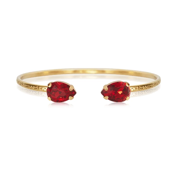 Petite Drop Bracelet Gold Scarlet - Caroline Svedbom - Nopea toimitus ja lahjapakkaus - Nordic Spectra