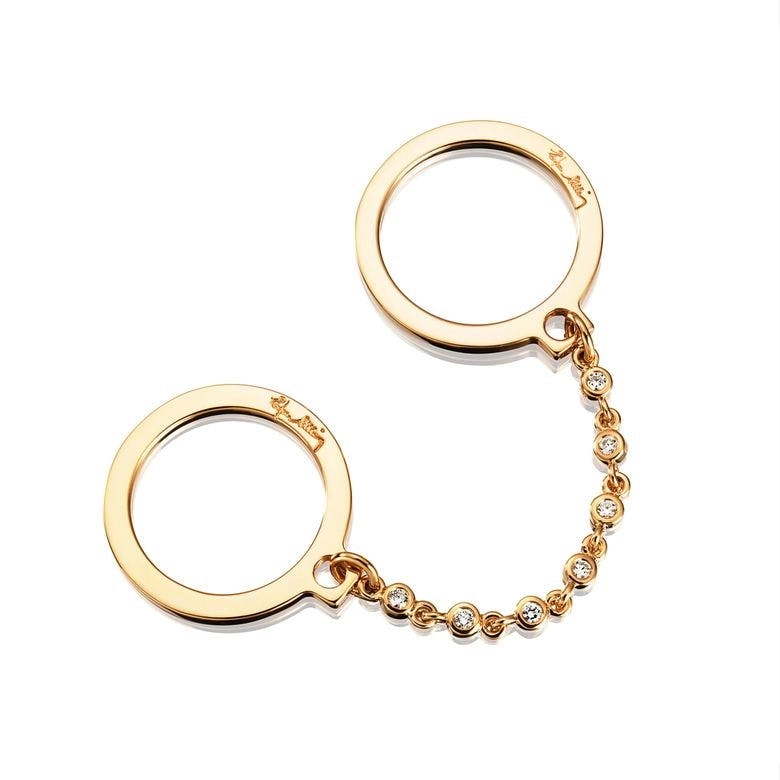 Efva Attling - Passion Cuffs & Stars Ring Gold