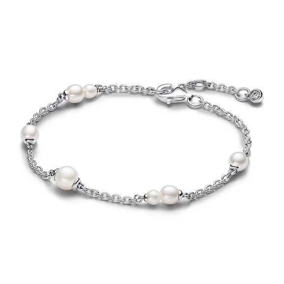 Behandelte Süßwasserzuchtperle Kettenarmband - PANDORA - Nordic Spectra