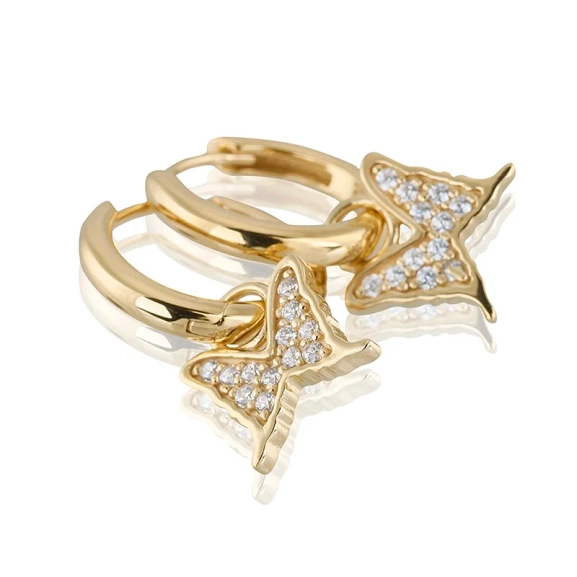 Petite Papillion Sparkling Creol Guld - Carolina Gynning - Moderna smycken med en betydelse - Nordic Spectra