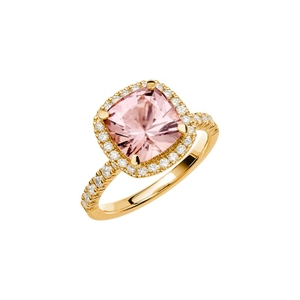 Fairytale 12 Morganite Gold - Wedding & engagement rings - Schalins - Scandinavian design - Nordic Spectra