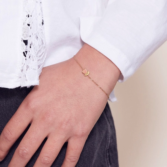 Tulip Bracelet Child Gold - Edblad - Snabb frakt & paketinslagning - Nordicspectra.se