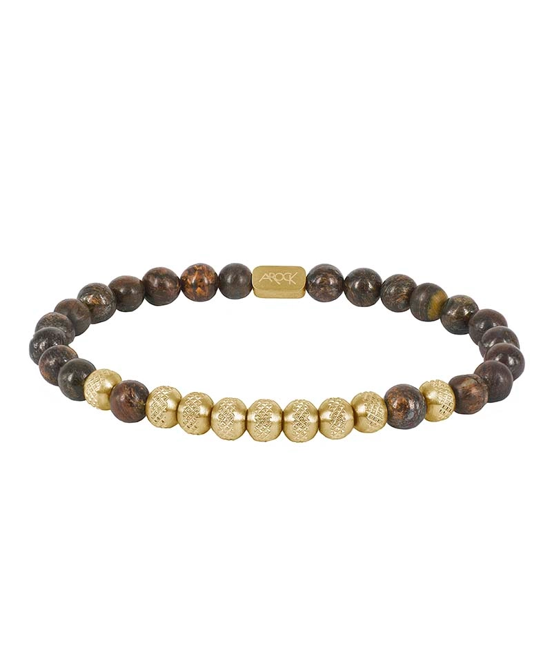 AROCK – PHOENIX Armband Brun / Guld