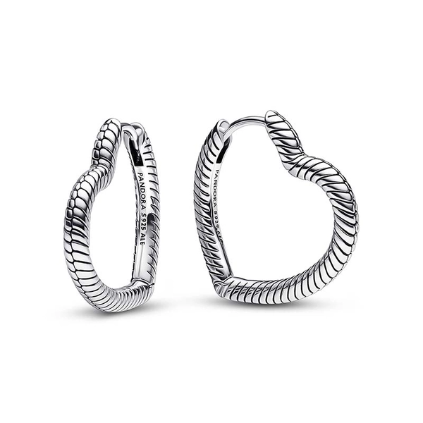 Pandora Moments Heart Charm Hoop Örhängen - PANDORA - Snabb frakt & paketinslagning - Nordicspectra.se